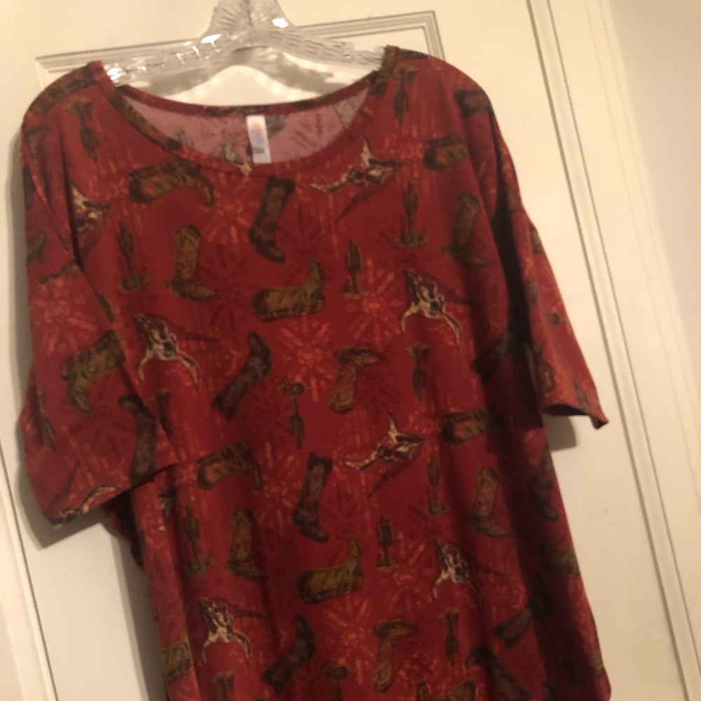 LuLaRoe Western Irma Like NEW